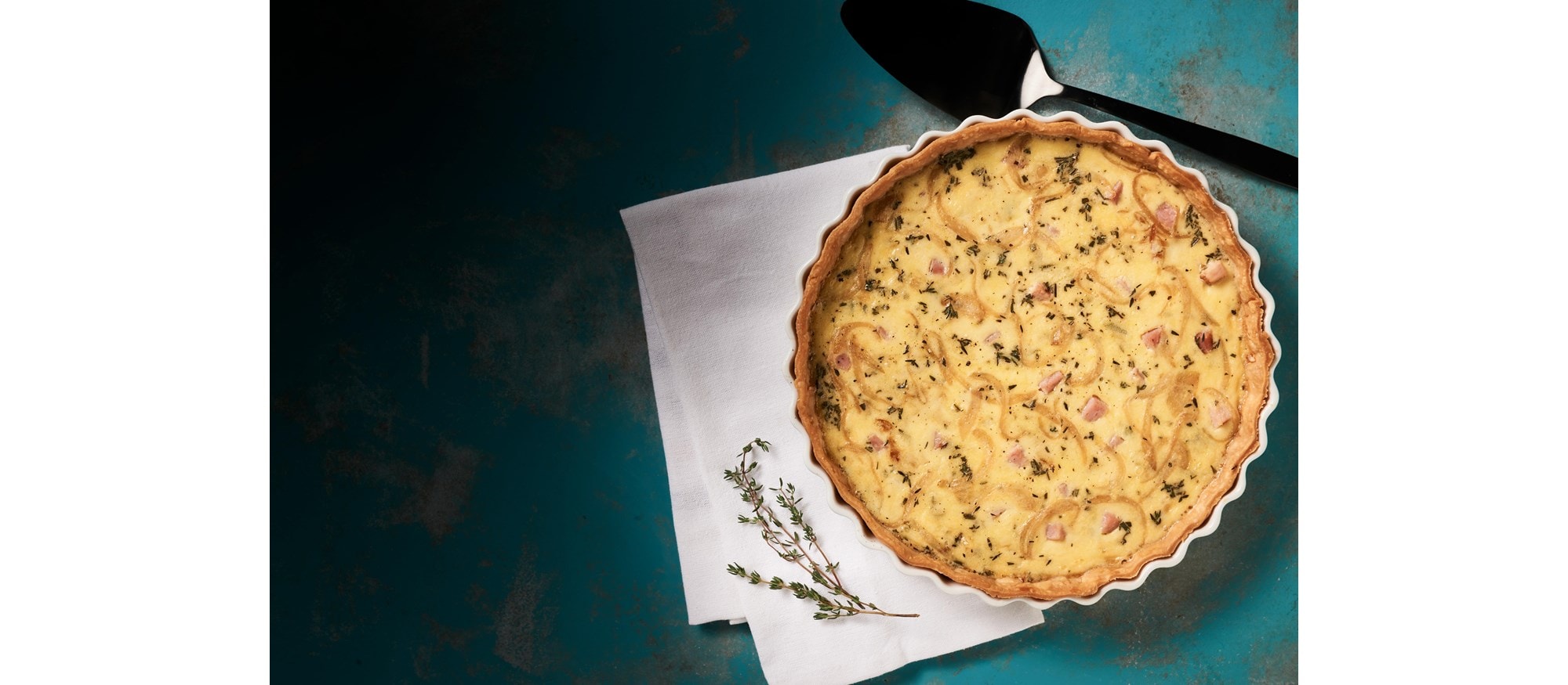QuicheEasy and delicious Quiche Lorraine recipe using the Bake Mode setting of your Wolf Oven