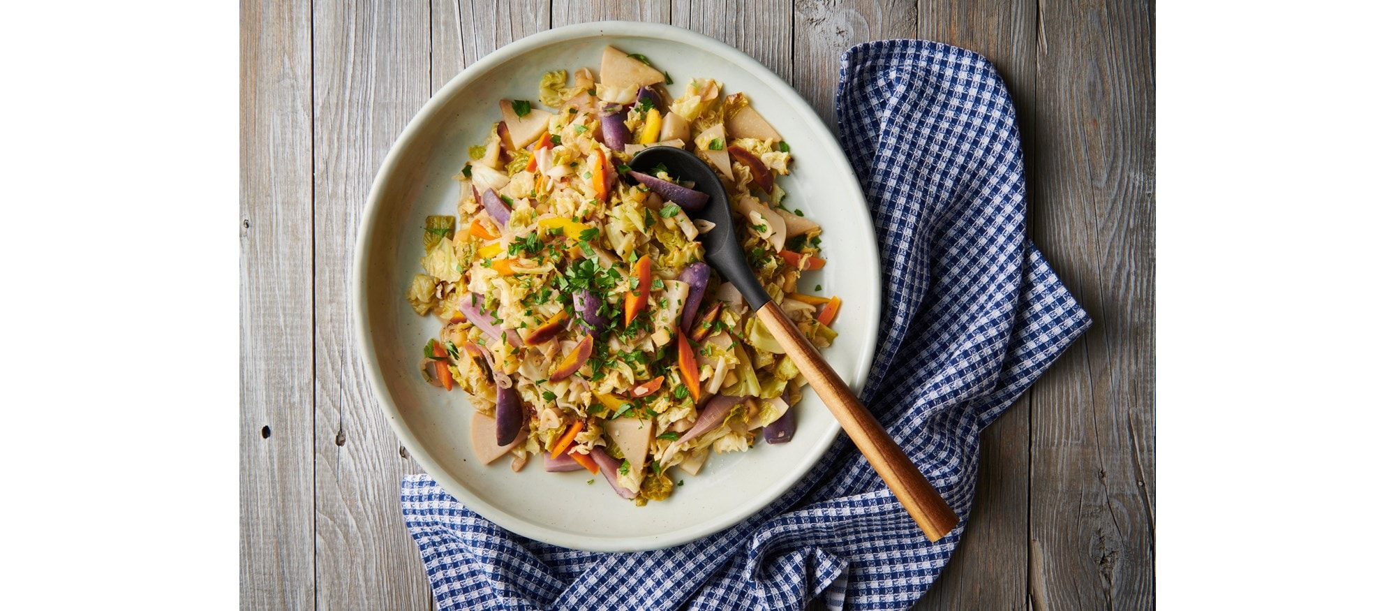 Easy and delicious Braised Root Vegetables recipe using the Roast Mode setting of your Wolf Oven